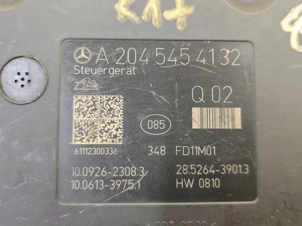 Mercedes-Benz ABS-ohjain A2045454132 C-luokka W204 image 5