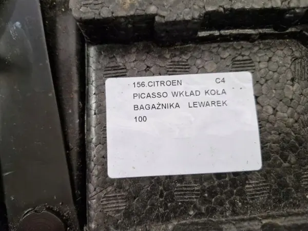 Inserción de rueda maletero CITROEN C4 Picasso I OEM 1 image 5