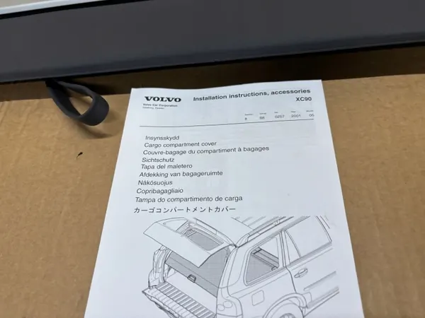 Volvo XC90 I Store de Coffre OEM 39824804 image 5