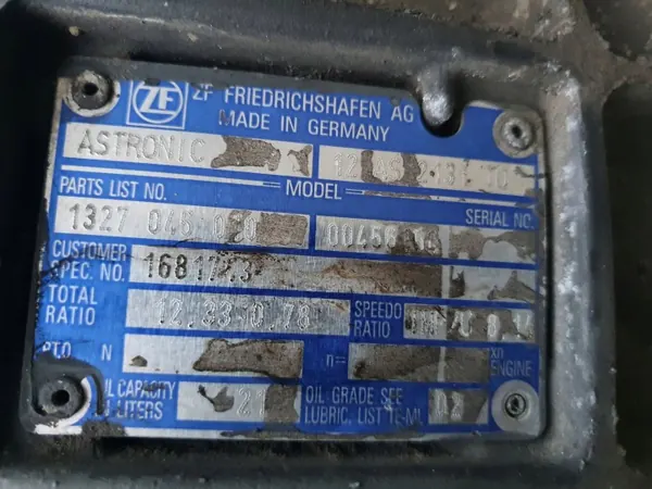 ZF 1327304032 pääakseli ASTRONIC-vaihteistolle image 3