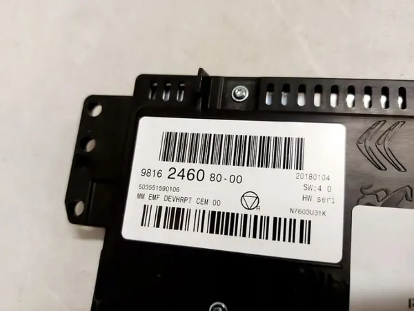 OEM 9816246080 näyttöruutu Citroen C3 II DS3:lle image 5
