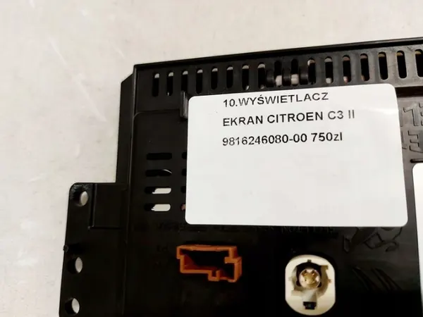 OEM 9816246080 näyttöruutu Citroen C3 II DS3:lle image 6
