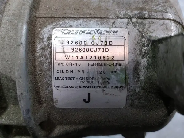 Compressore Aria Condizionata Nissan Note 1.6 16V 92600CJ73D image 6