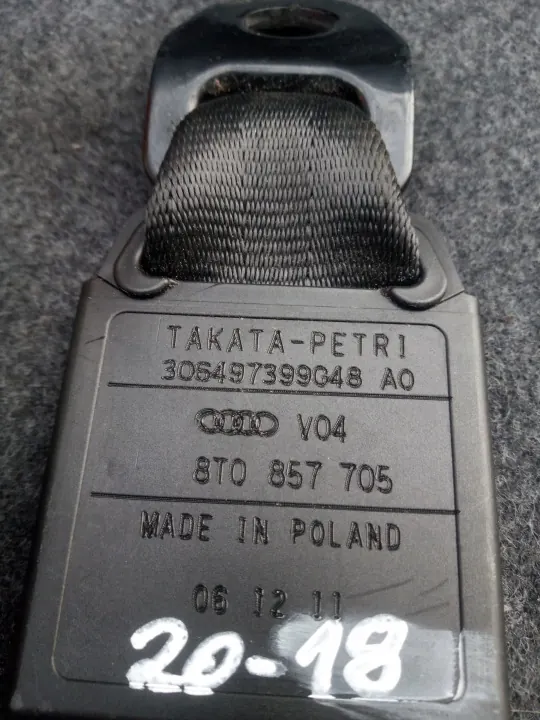 OEM 8T0857705 Bältesspännare Fram Vänster/Höger image 9