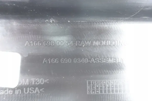 Mercedes-Benz OE A1666900340 Plaque de seuil usagée image 7