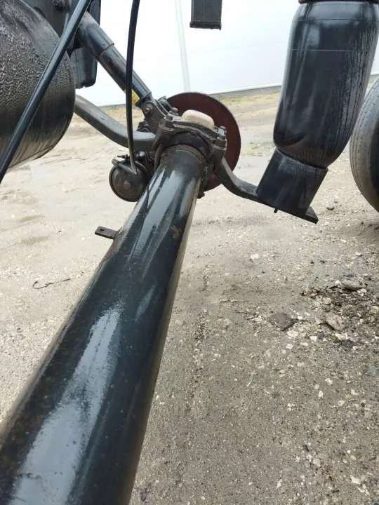 Schmitz SAF aanhangwagen asbalk - Gebruikt image 3