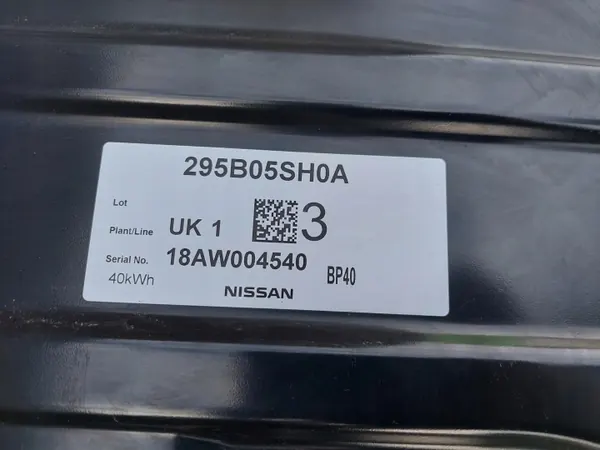 OEM 295B05SH0A 40 kWh tractiebatterij voor Nissan Leaf II image 6