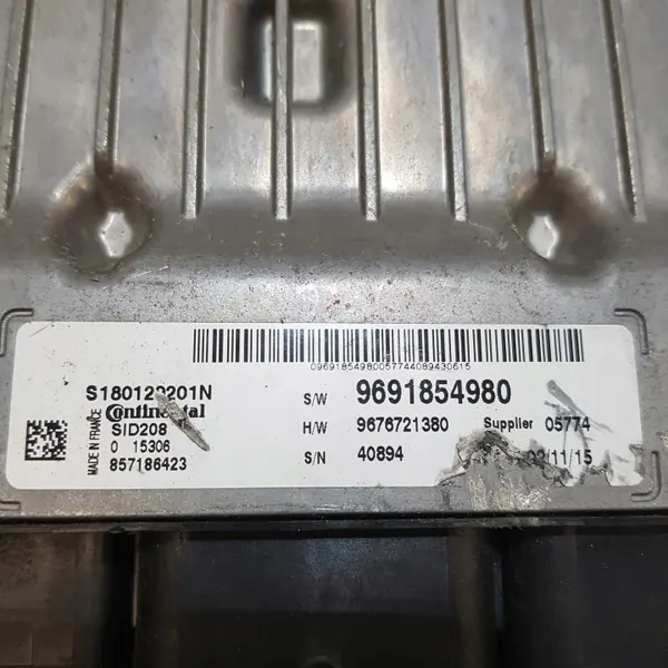 Fiat Ducato 3 Moottoritietokone OEM S180129201N image 3