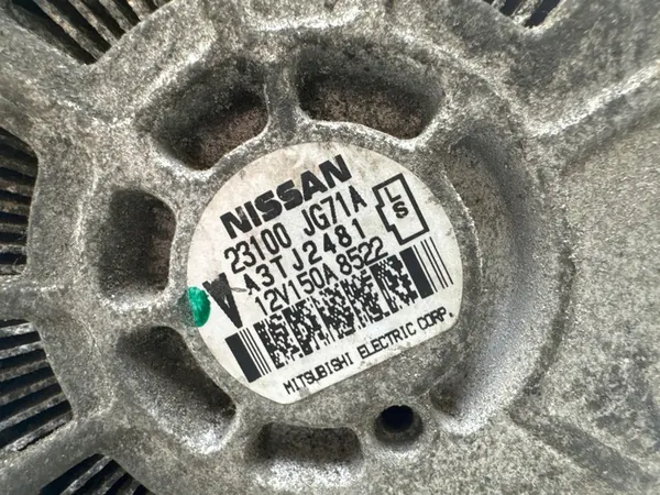 Vaihtovirtageneraattori Nissan X-Trail 2008 OE 23100JG71A image 4