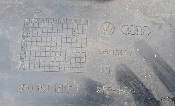 AUDI Q5 8R 08-16 Front Left Wheel Arch OEM 8R0821171F image 3