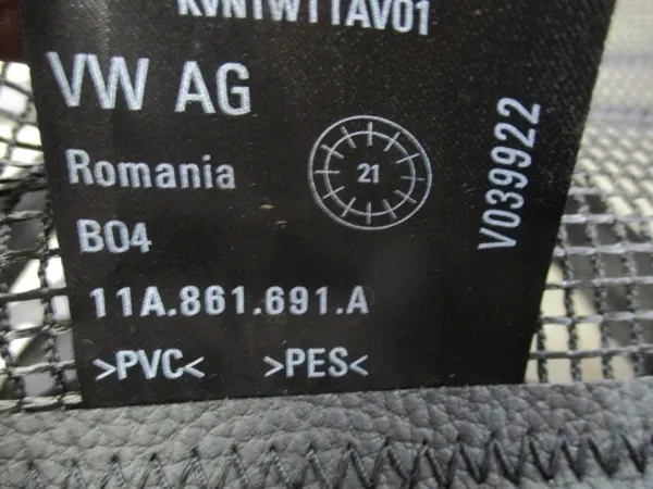 VW ID.4 Persianas de Maletero OEM 11A861691A - Usado image 5