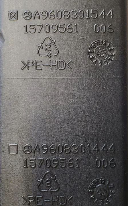 Mercedes luchtslang OEM A9608301544 A9608301344 image 4