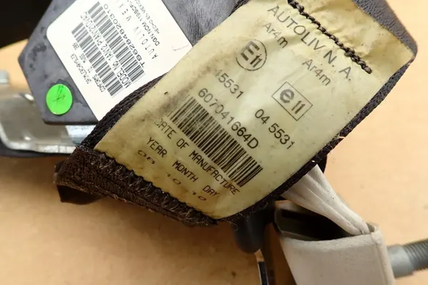 Dodge turvavyö OEM 6081631C0A oikea puoli image 4