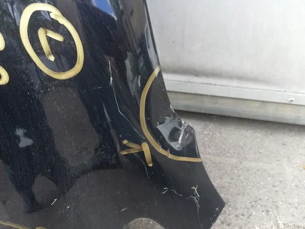 Framvänster Skärm VW Polo V 09-14 image 4