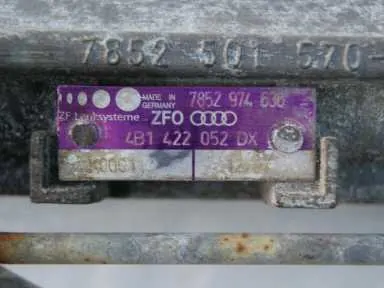 Caixa de direção Audi A6 C5 1997-2004 4B1422052DX image 3