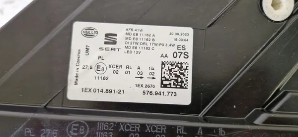 Farol dianteiro esquerdo Seat Ateca Lift Full LED 2020-2025 image 6