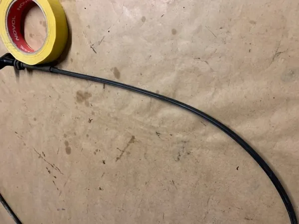 Cabo abertura capô Opel Commodore A Rekord C OEM 1036 image 5