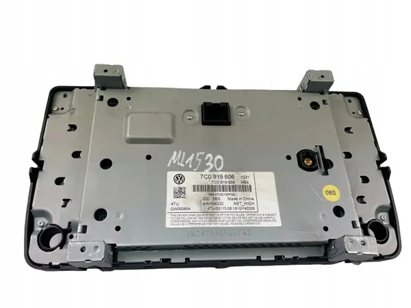 VW Crafter Navigationsskärm OEM 7C0919606 Begagnad image 3