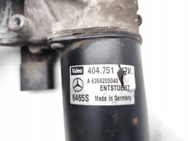 Mercedes-Benz OE A6398200040 Framrutetorkarmotor image 7