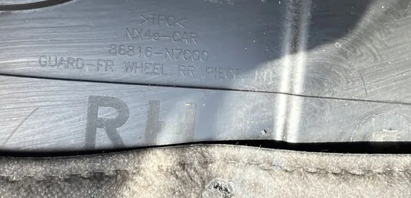 Hyundai Tucson IV oikea etulokasuoja OEM 86816-N7000 image 7
