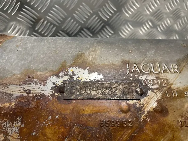 Jaguar XJ X351 linker uitlaatdemper OEM DW93-5232-CA image 4