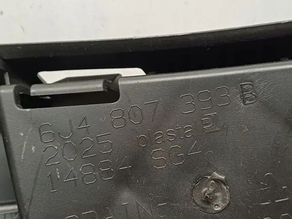 SEAT IBIZA 4 IV 08- Deslizamento de montagem do para-choque traseiro esquerdo 6J4807393B image 8