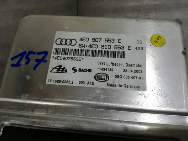 Audi A8 S8 D3 4E Suspension Module 4E0907553E image 3