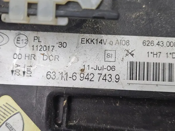 Farol dianteiro esquerdo BMW 3 E90 Xenon OE 6942743 image 10