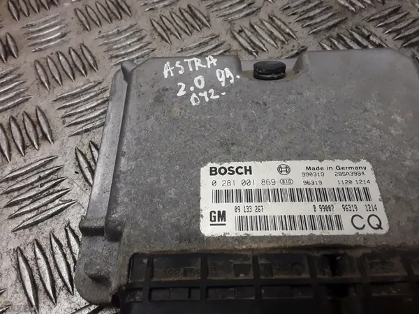 ECU Opel Astra G 0281001869 2000TD 1999 image 4