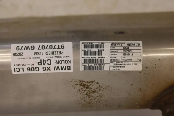 OEM 7925834MWGK Auspuff Endschalldämpfer BMW X6 G06 LCI image 5