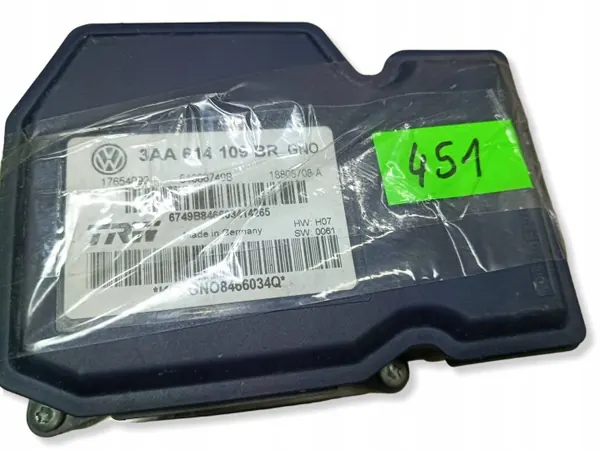 ABS-pumppu OEM 3AA614109BR VW Passat B7:lle image 7
