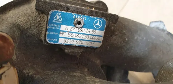 Turbo Oikea OEM A2750902480 Mercedes S600 V12 image 5