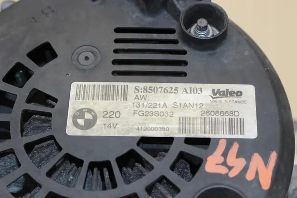 ALTERNATOR 220A BMW F25 F10 F07 F11 E70 2.0 D N47 image 5