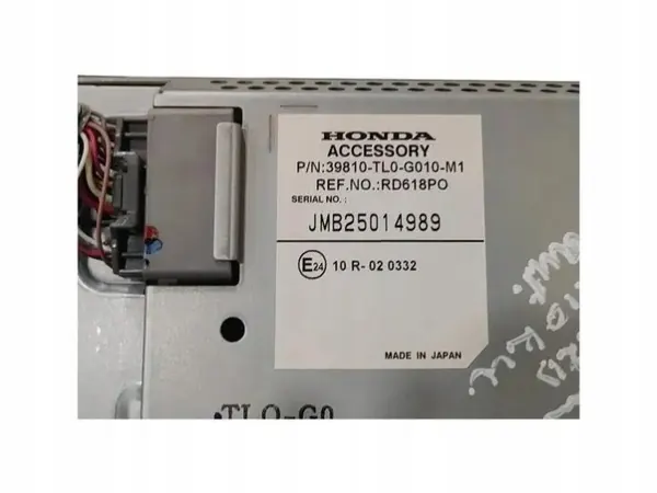 Écran de navigation Honda OE OEM RD618P0 - Occasion image 8