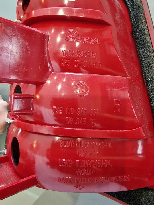 Höger Bakljus Skoda Octavia I Sedan Lifting image 3