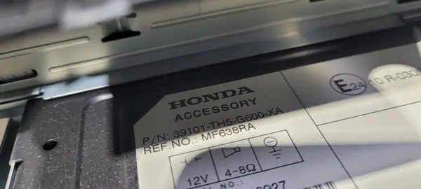 Radio Honda Jazz III OEM 39101TH5G600XA - Gebruikt image 6