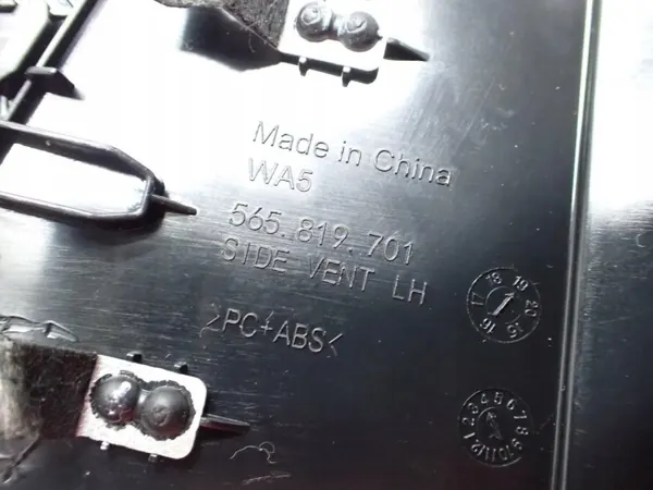 Grelha de ventilação esquerda OEM 565819701C para Skoda Kodiaq image 5