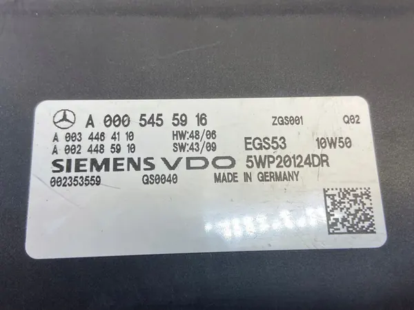 Mercedes-Benz OE A0005455916 Contrôleur de Transmission image 10