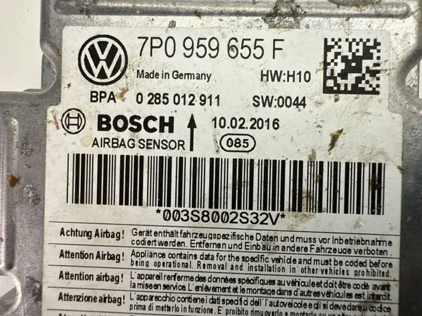 Module Airbag VW Touareg II OEM 7P0959655F image 6