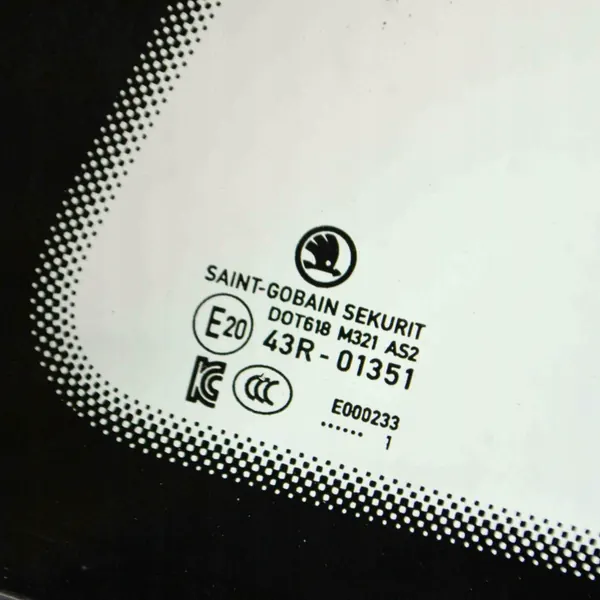 Taka-oikea ikkuna OEM 658845298 Skoda Kamiq:lle image 7