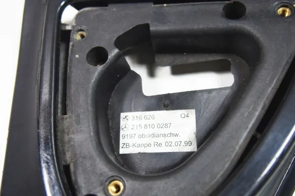 Triângulo do espelho direito Mercedes-Benz OE usado image 6