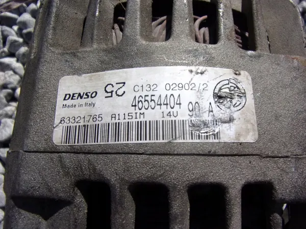 Vaihtovirtageneraattori Fiat Panda Grande Punto Stilo Bravo II 90A 46554404 image 2