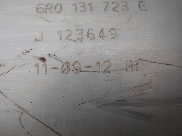 Katalysator Ibiza 6J Fabia II Polo 6R 1.2TDI CFW image 9