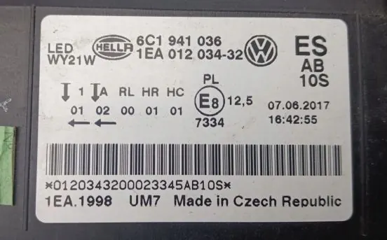 VW POLO 6C FAROL DIREITO FULL LED image 4