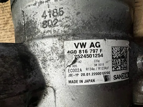 Compressore AC AUDI Q8 E-TRON 4G0816797F image 2