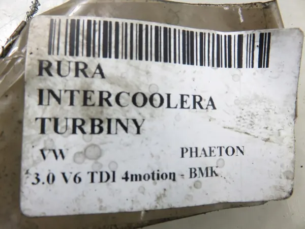 Intercooler-putki OEM 3D0145762A VW Phaeton 3.0 TDI:lle image 6