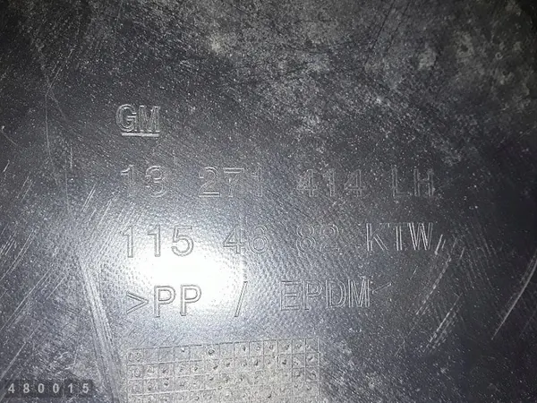 Opel Astra J Arch Insert 2014 image 3