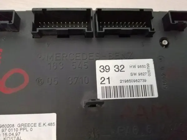Módulo Confort OEM 1635453932 para Mercedes Clase M image 3