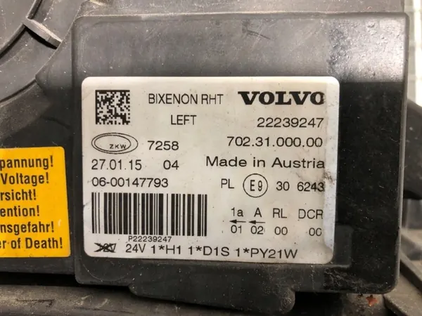 Vasen etuvalaisin Volvo FH II 22239247 image 6