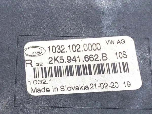 Höger främre strålkastare VW Caddy IV 2K5941662B OEM image 3